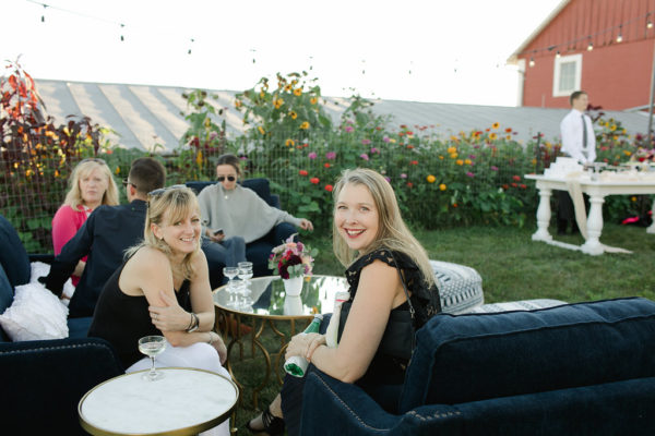 lounge, party, field party, hope flower farm