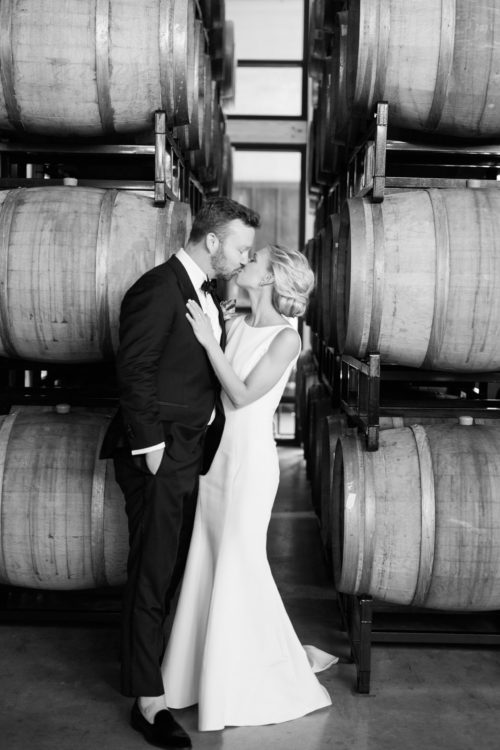 bride and groom, dc bride, winery wedding, pamela barefoot events, district winery wedding
